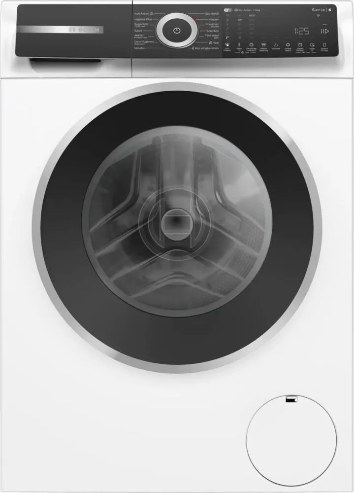 Bosch Serie 6 WGH24405NL çamaşır makinesi Önden yüklemeli 9 kg 1257 RPM Beyaz Çamaşır Makineleri