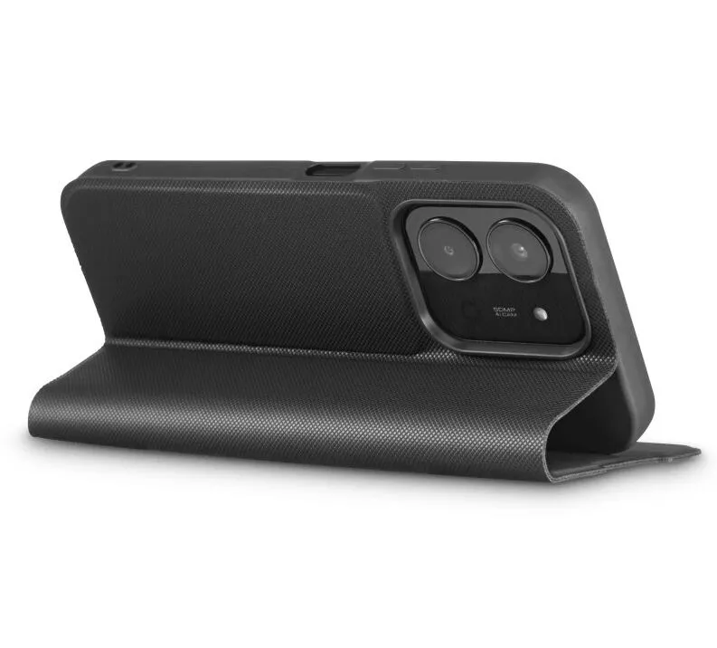 Hama Daily Protect Cep telefonu kılıfı 17,5 cm (6.9") Ters çevirilen kapaklı kılıf Siyah Thumbnail 5