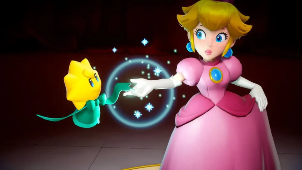 Nintendo Princess Peach: Showtime! standart Almanca, Flemenkçe, İngilizce, İspanyol, Fransızca, İtalyan, Japonca, Korece, Rusça Nintendo Switch Thumbnail 6