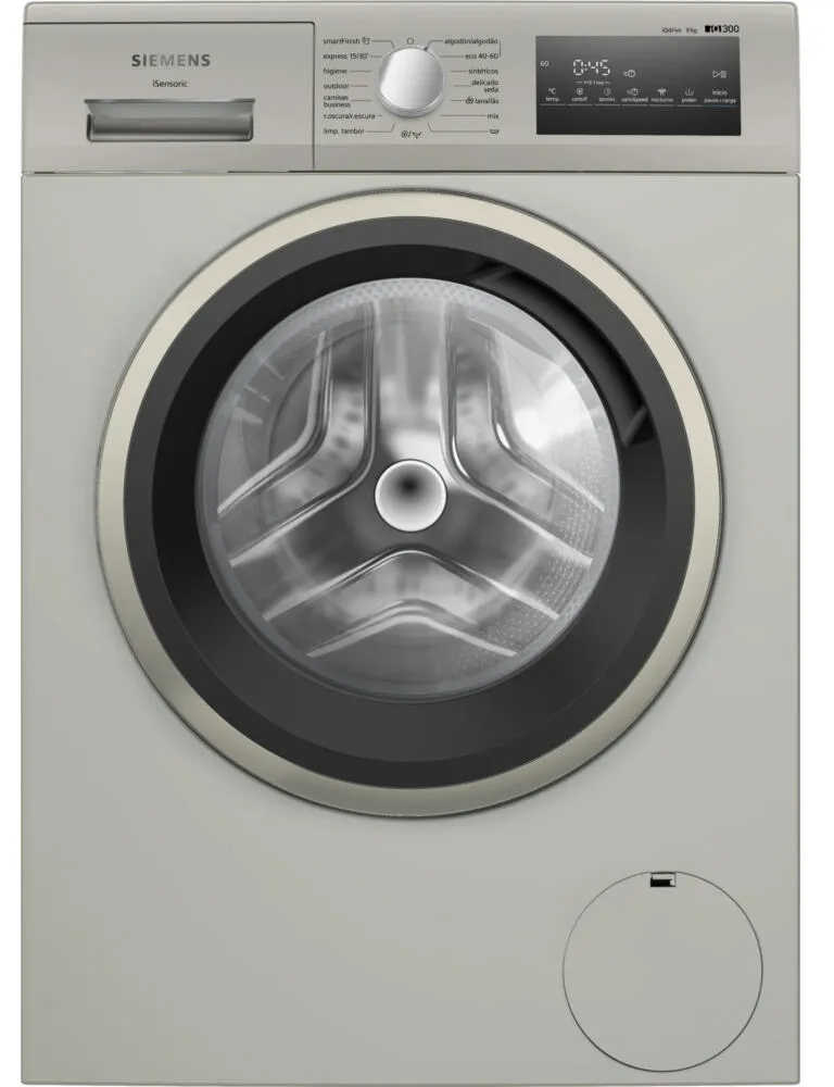 Siemens WM14N29XEP çamaşır makinesi Önden yüklemeli 9 kg 1351 RPM Paslanmaz çelik Çamaşır Makineleri
