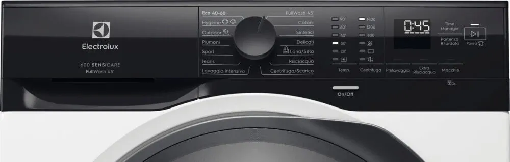 Electrolux EW6FZBG215 çamaşır makinesi Önden yüklemeli 10,5 kg 1351 RPM Beyaz Thumbnail 6