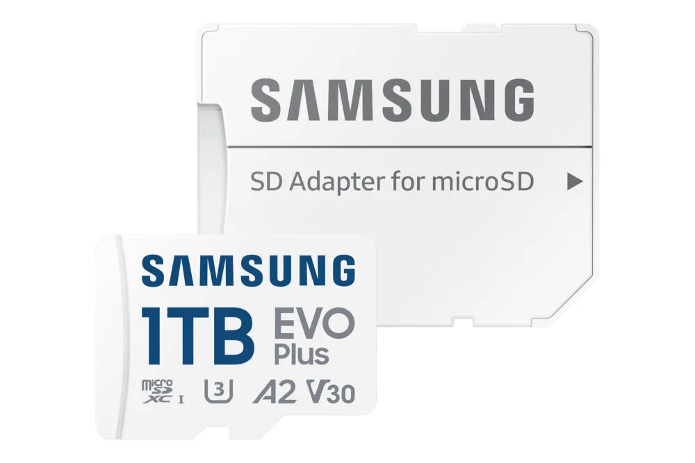 Samsung Micro SD Card EVO PLUS/w Adapter MB-MC1T0SA/APC Thumbnail 4