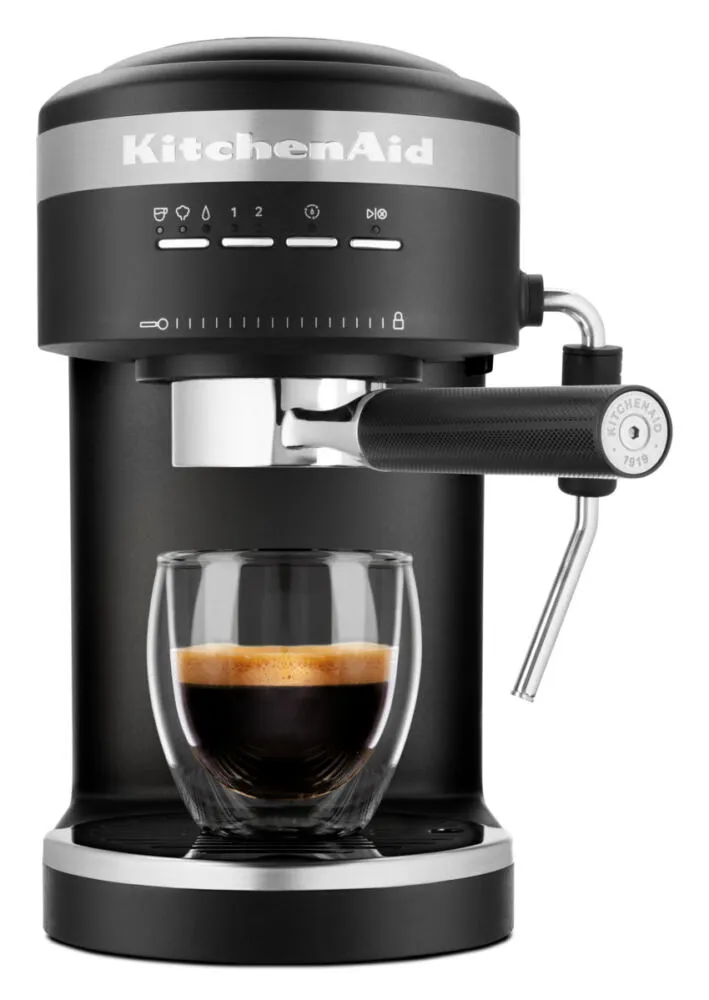 KitchenAid 5KES6403EBM Yarı Otomatik 1.4 L Espresso Makinesi Thumbnail 7