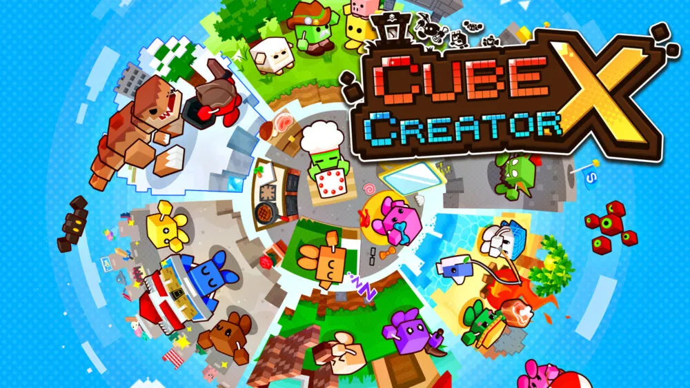 Nintendo Cube Creator X İngilizce, Japonca, Korece, Basitleştirilmiş Çince, Geleneksel Çince Nintendo Switch Oyun