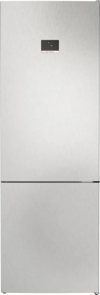 Bosch Serie 4 KGN497LDF donduruculu buz dolabı Solo 440 l Paslanmaz çelik Buzdolabı