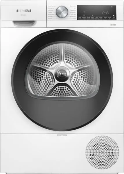 Siemens iQ500 WQ33G2EEX kurutucu Solo Önden yüklemeli 9 kg Beyaz Kurutma Makinesi