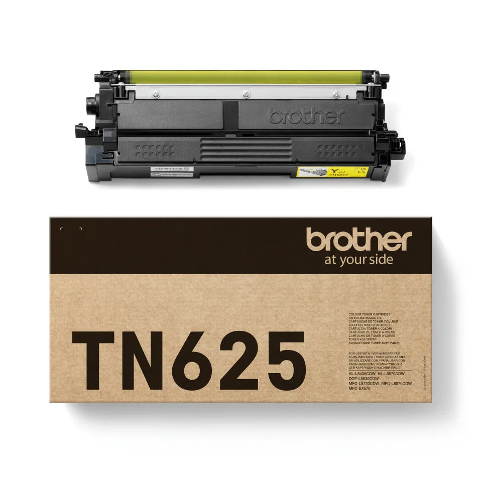 Brother TN-625Y toner kartuşu 1 adet Orijinal Sarı Thumbnail 3
