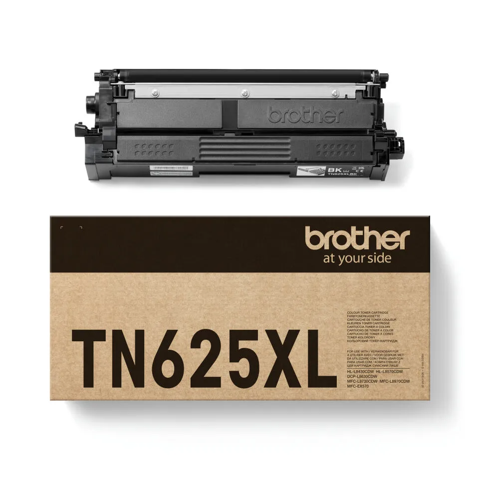 Brother TN-625XLBK toner kartuşu 1 adet Orijinal Siyah Thumbnail 3