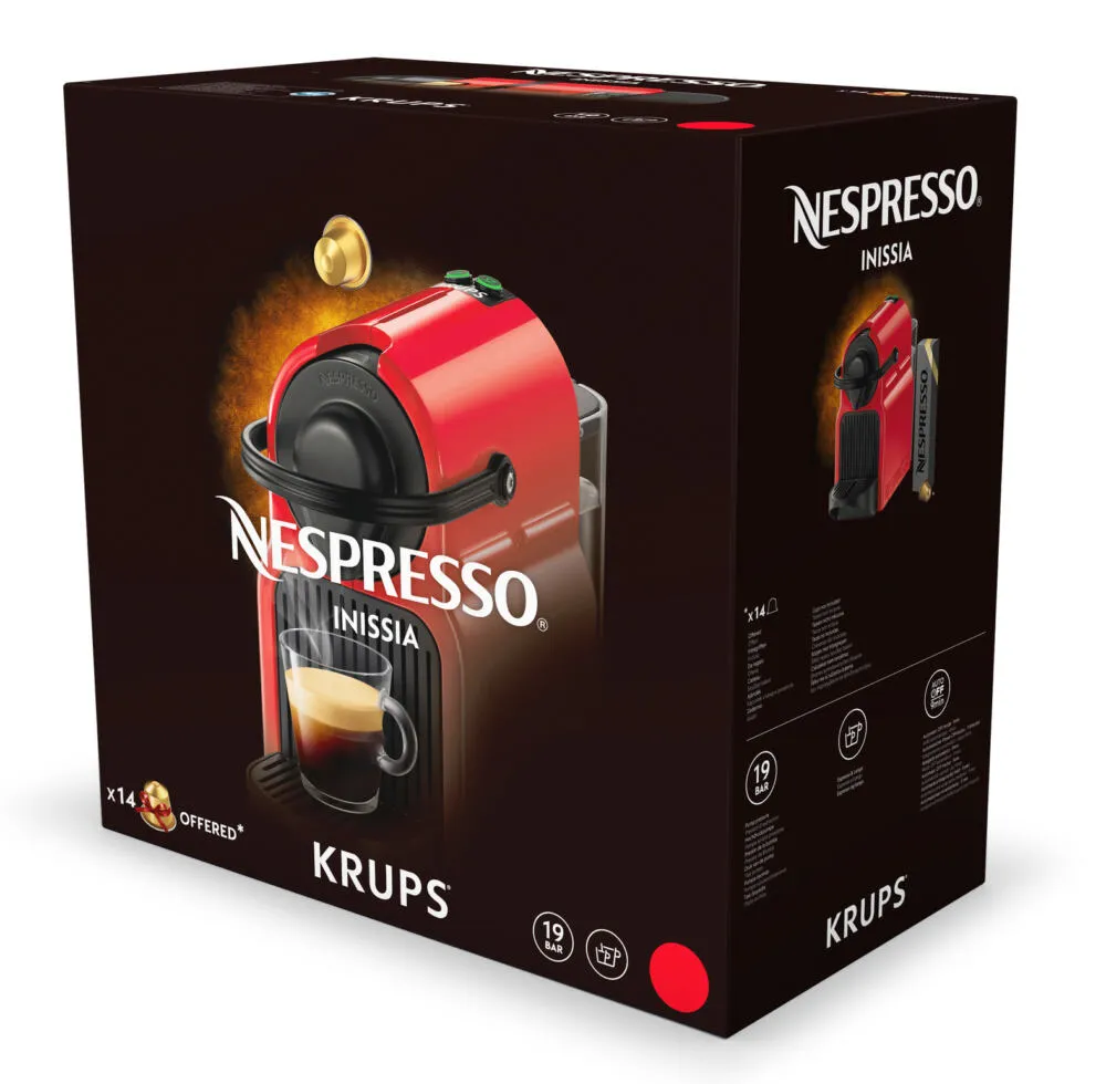 Krups XN1001 Tam otomatik Kapsül kahve makinesi 0,7 l Thumbnail 1