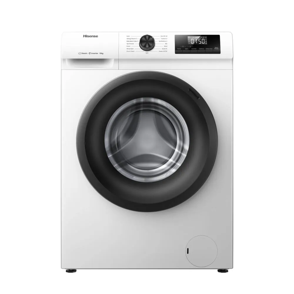 Hisense WF1Q1041BW çamaşır makinesi Önden yüklemeli 10 kg 1400 RPM Beyaz Çamaşır Makineleri