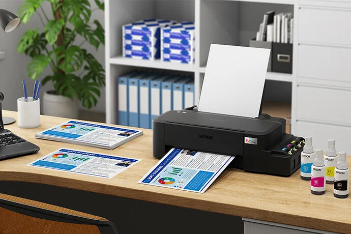 Epson EcoTank L121 inkjet yazıcı Renk 720 x 720 DPI A4 Thumbnail 4