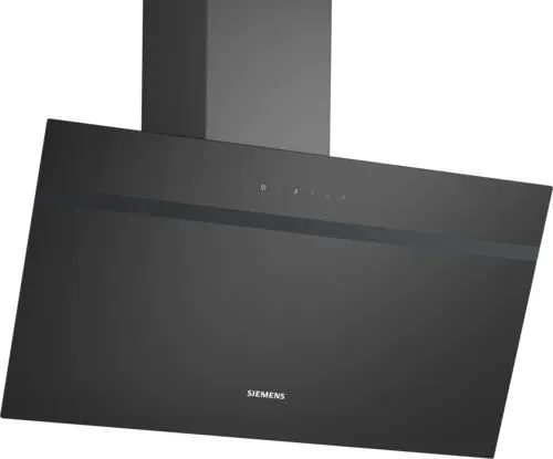 Siemens LC85KDK60B ocak bacası Duvara monteli Siyah 430 m³/Saat Davlumbaz ve Aspiratö