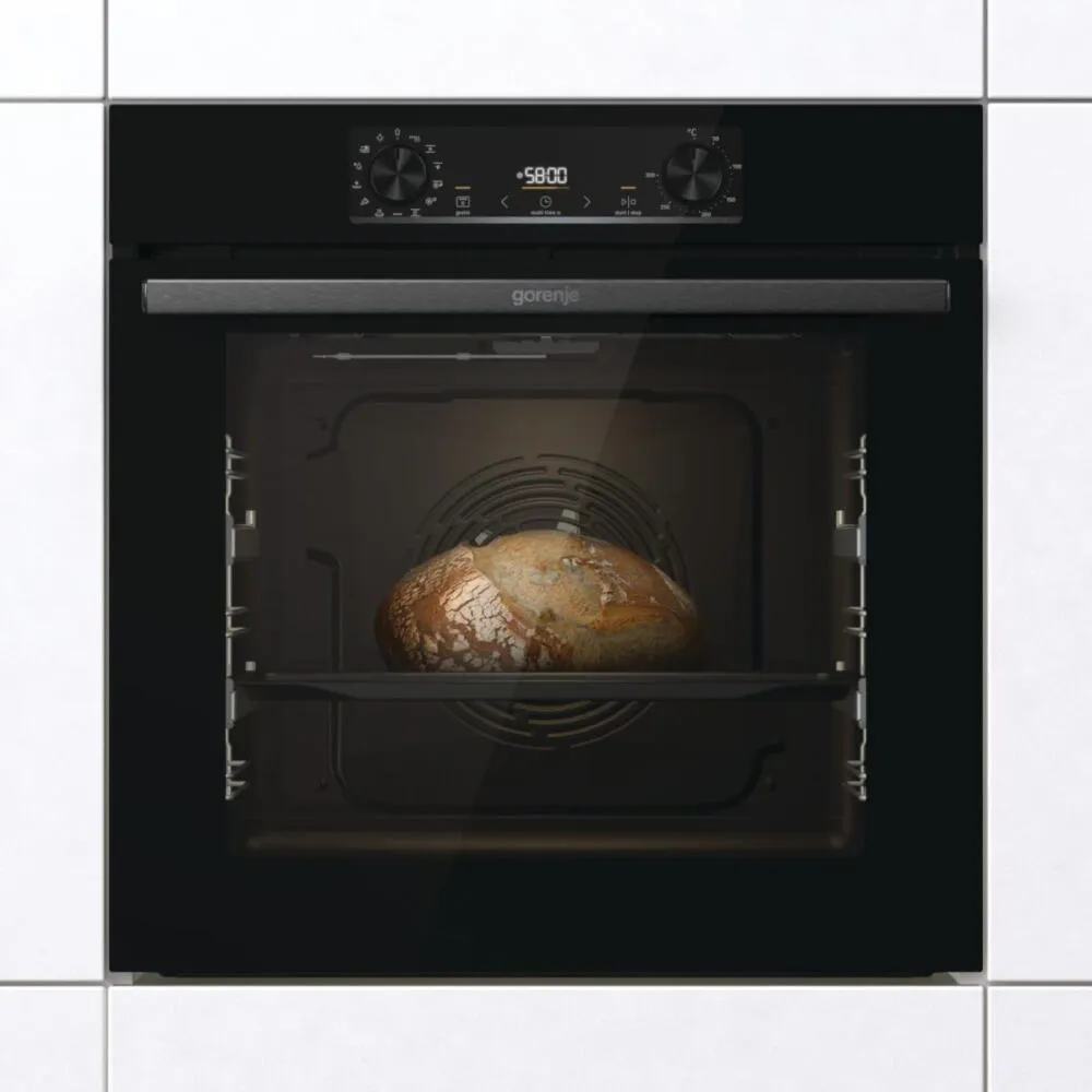 Gorenje G400 BOS6737E09BGOT 77 l 3500 W Siyah Thumbnail 1