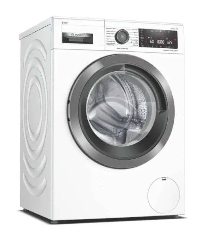 Bosch Serie 8 WAXH2KLOSN çamaşır makinesi Önden yüklemeli 10 kg 1600 RPM Beyaz Çamaşır Makineleri