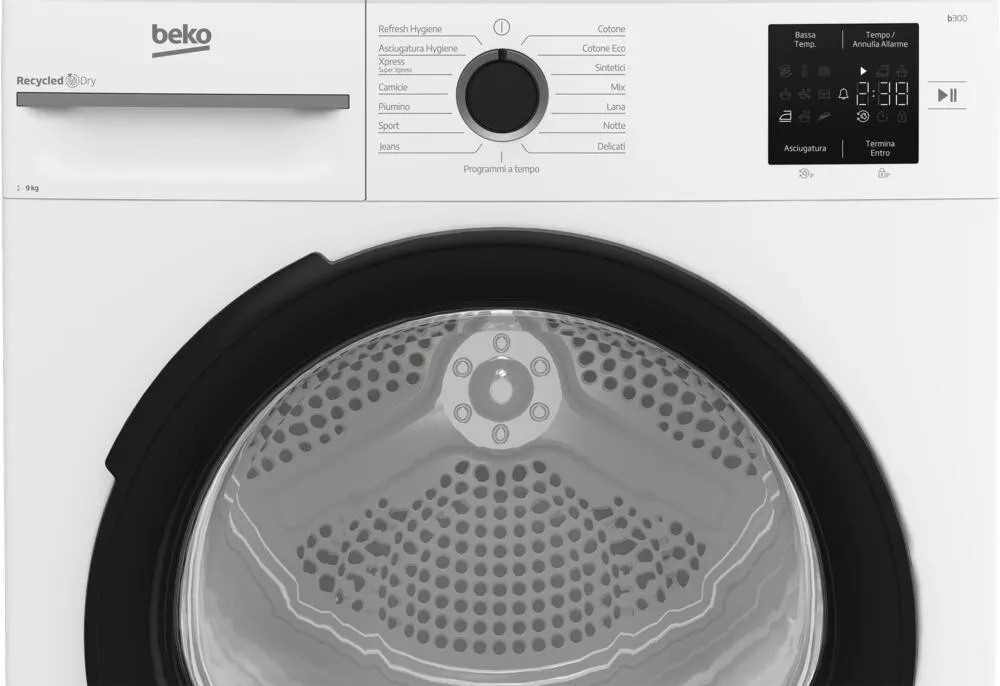 Beko MWBMT392B_IT 7188383880 9 kg Isı Pompalı Kurutma Makinesi Thumbnail 5