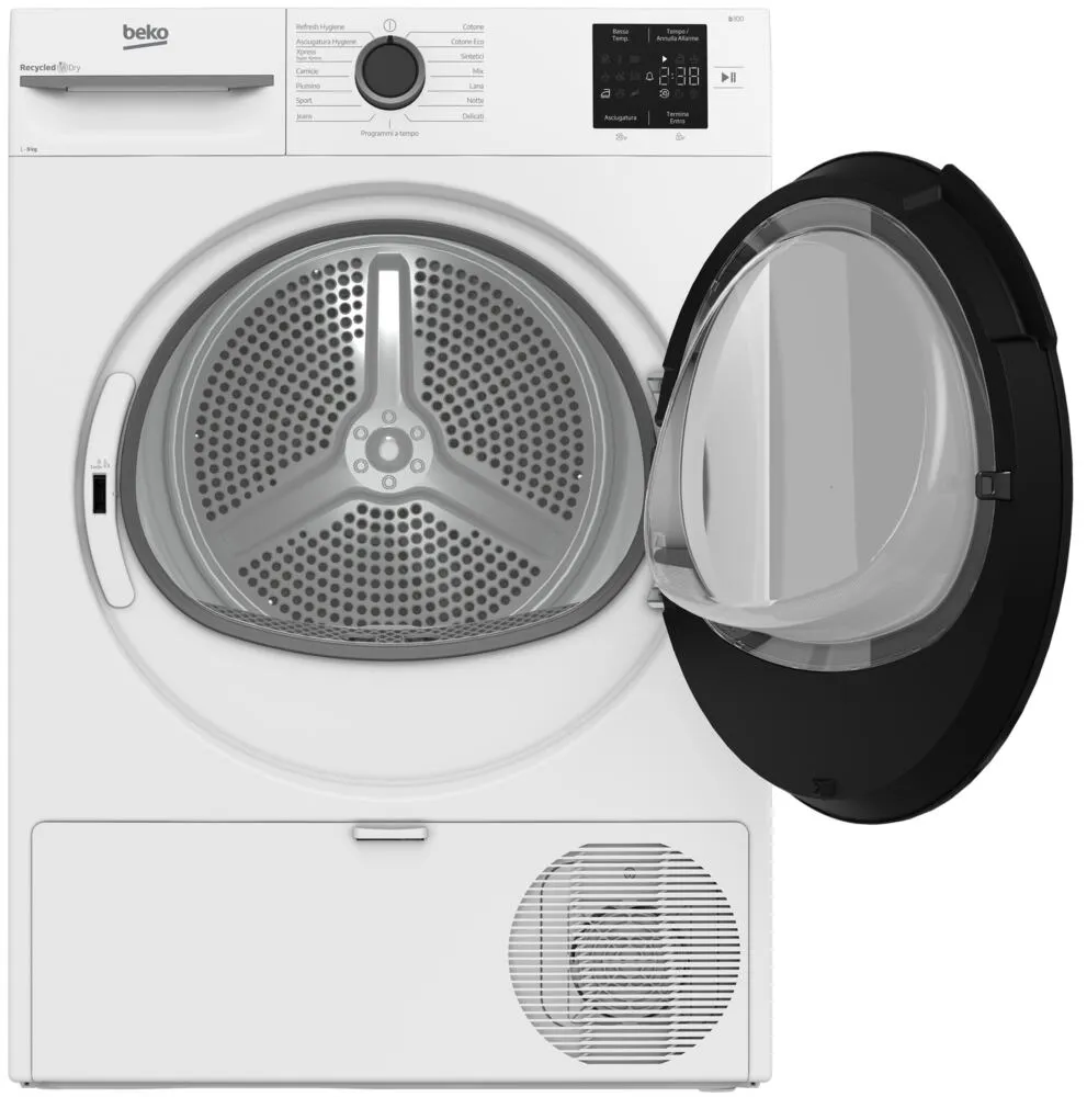 Beko MWBMT392B_IT 7188383880 9 kg Isı Pompalı Kurutma Makinesi Thumbnail 3