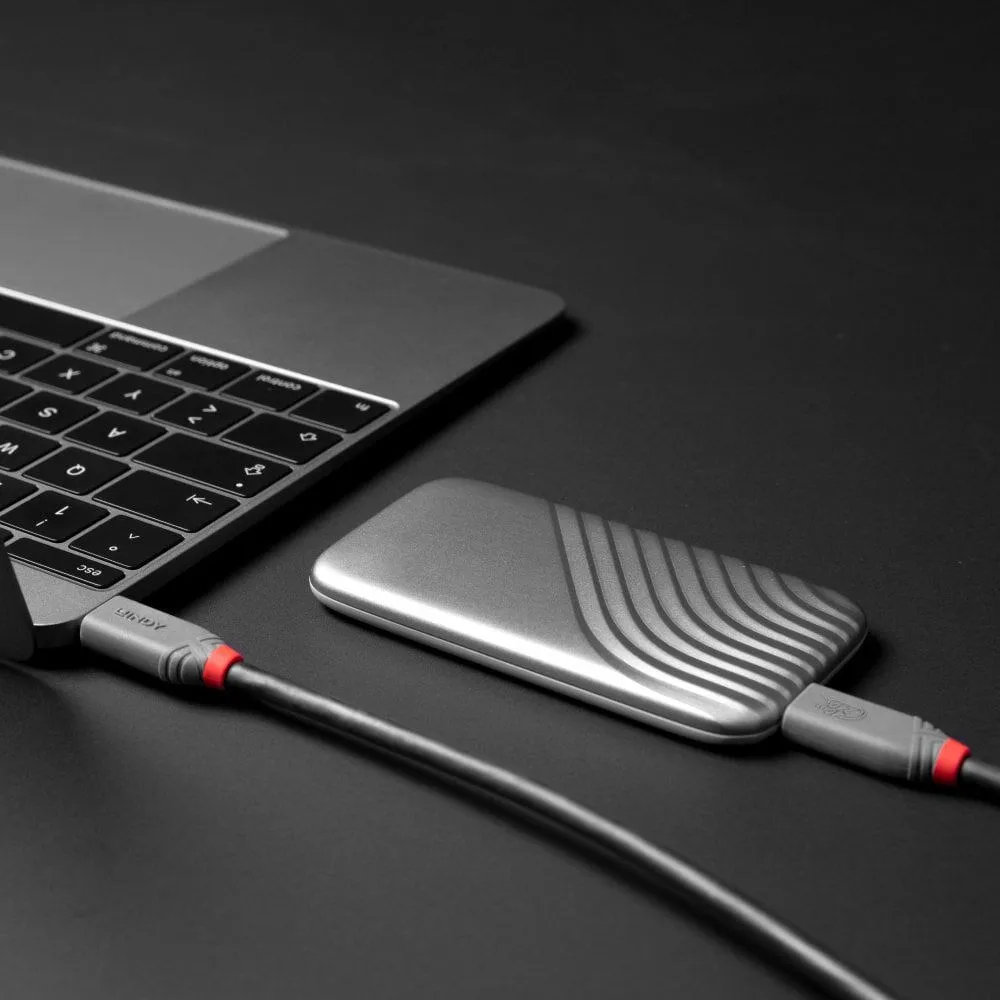 Lindy 36957 USB C to USB C (1,5 m) USB Kablosu Thumbnail 7