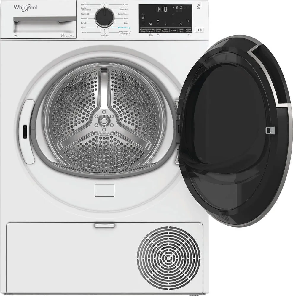 Whirlpool C WD 94M WBS FR X 859991717960 9 kg Isı Pompalı Kurutma Makinesi Thumbnail 4