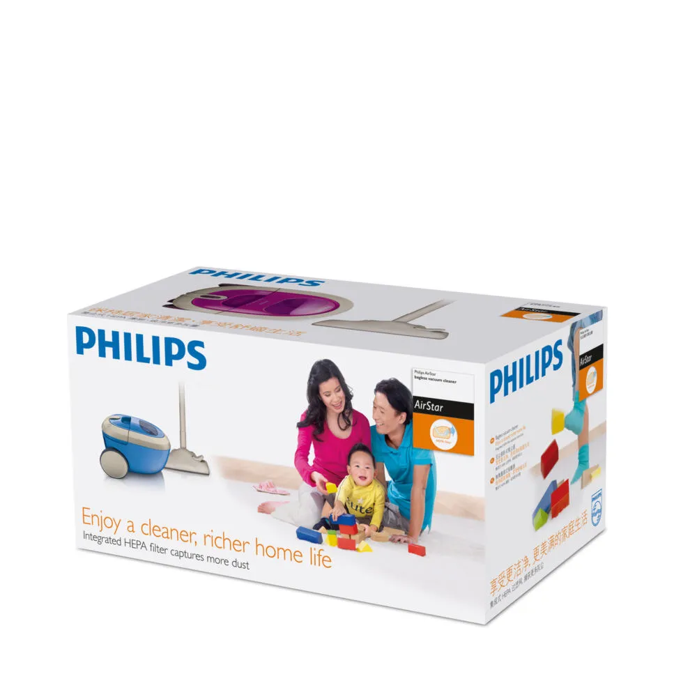 Philips FC8276/31 elektrik süpürgesi 1 l Silindir vakum Kuru 1100 W Torbasız Thumbnail 3