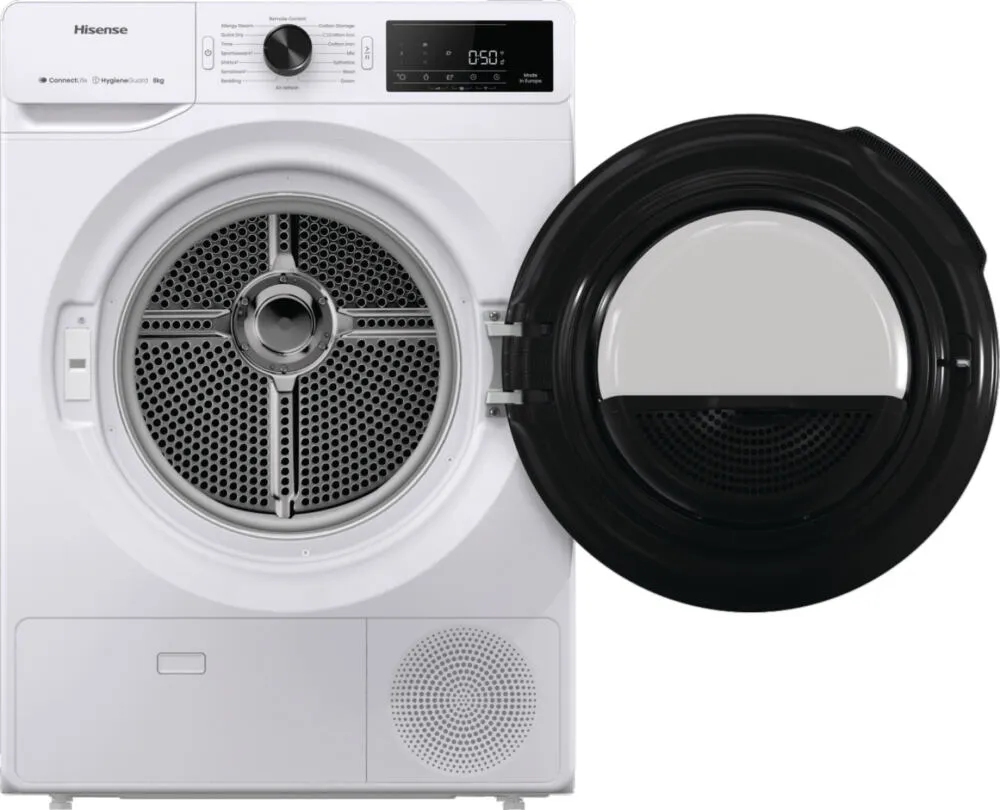 Hisense HDHEP82A 744609 8 kg Isı Pompalı Kurutma Makinesi Thumbnail 4