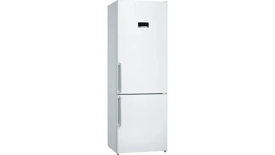 Bosch Serie 4 KGN49XWDP donduruculu buz dolabı Solo 438 l Beyaz Buzdolabı