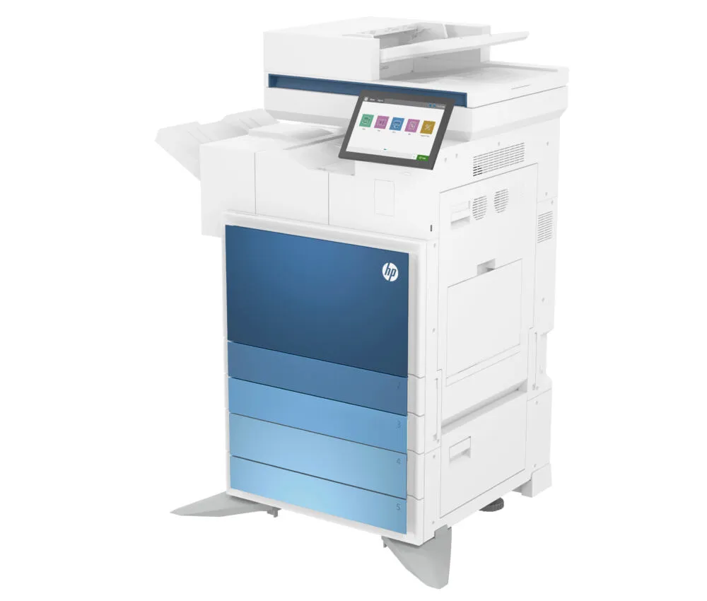 HP LaserJet E786dn Multifunction Renkli alnızca Ethernet 5QJ90A Lazer Wi-Fi Çok Fonksiyonlu Yazıcı Thumbnail 10