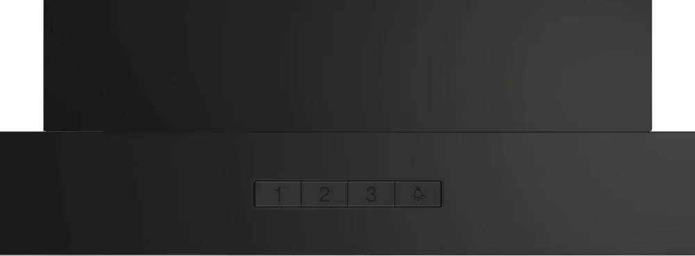 Bosch Serie 2 DWB66BC60B ocak bacası Duvara monteli Siyah 621 m³/Saat Thumbnail 1