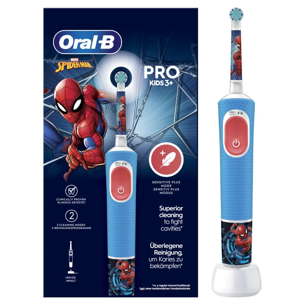 Oral-B Kids 8006540772768 elektrikli diş fırçası Çocuk Döner diş fırçası Çok renkli Thumbnail 1
