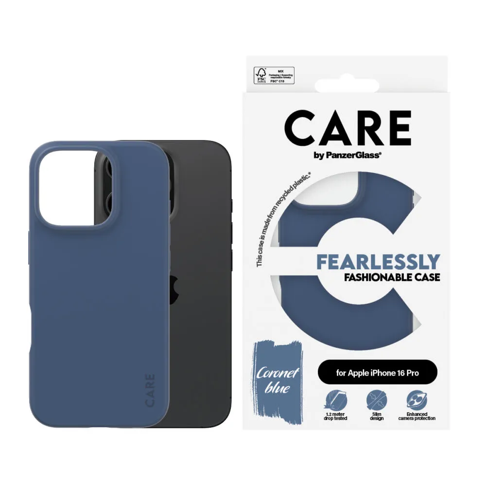 PanzerGlass CARE™ by PanzerGlass® Case Blue iPhone 16 Pro 1402 Thumbnail 2