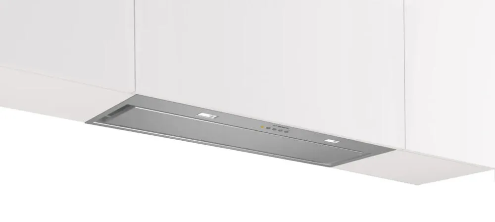 Bosch Serie 6 DLN87AC50 ocak bacası Gömme Paslanmaz çelik 600 m³/Saat Davlumbaz ve Aspiratö