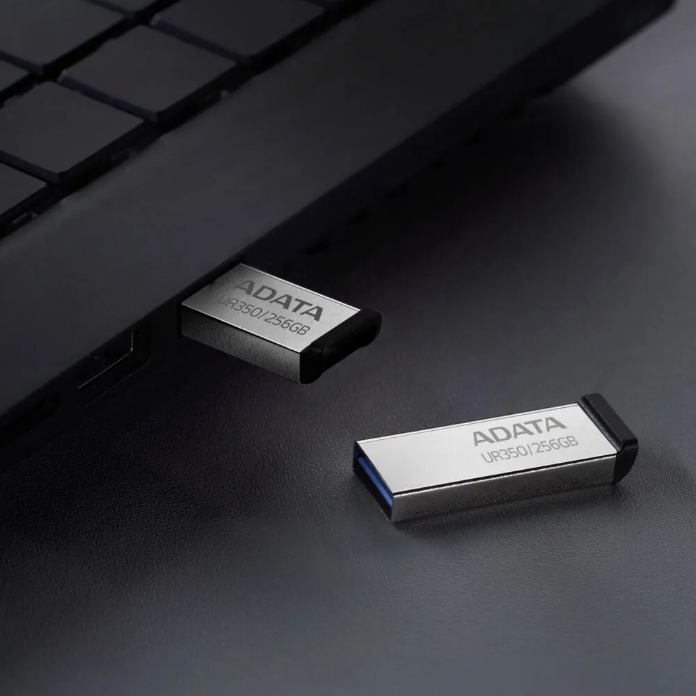 ADATA UR350-256G-RSR/BK 256 GB USB 3.2 Flash Bellek Thumbnail 9