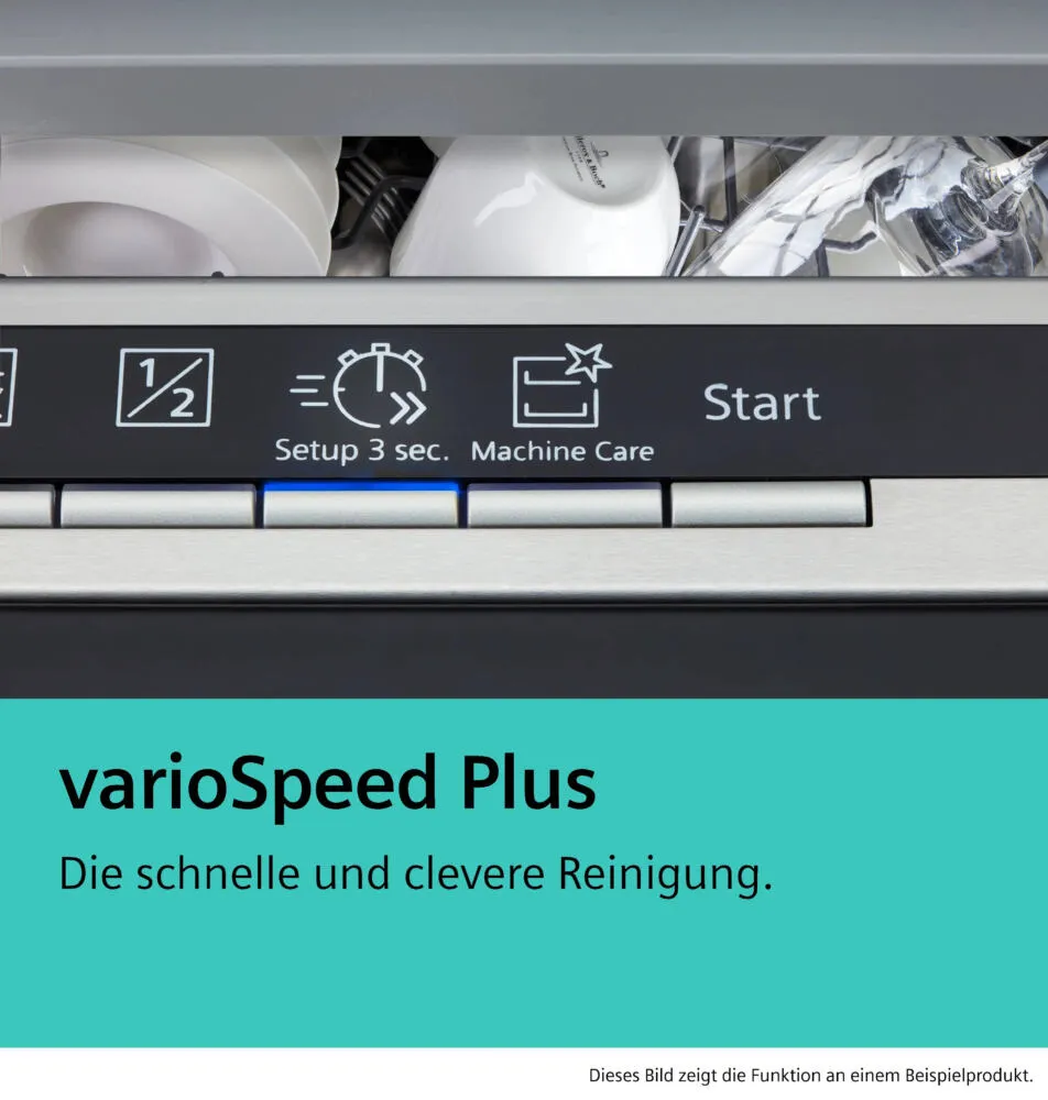Siemens iQ300 SX53ES02AH bulaşık makinesi Yarı ankastre 13 kişilik Thumbnail 4