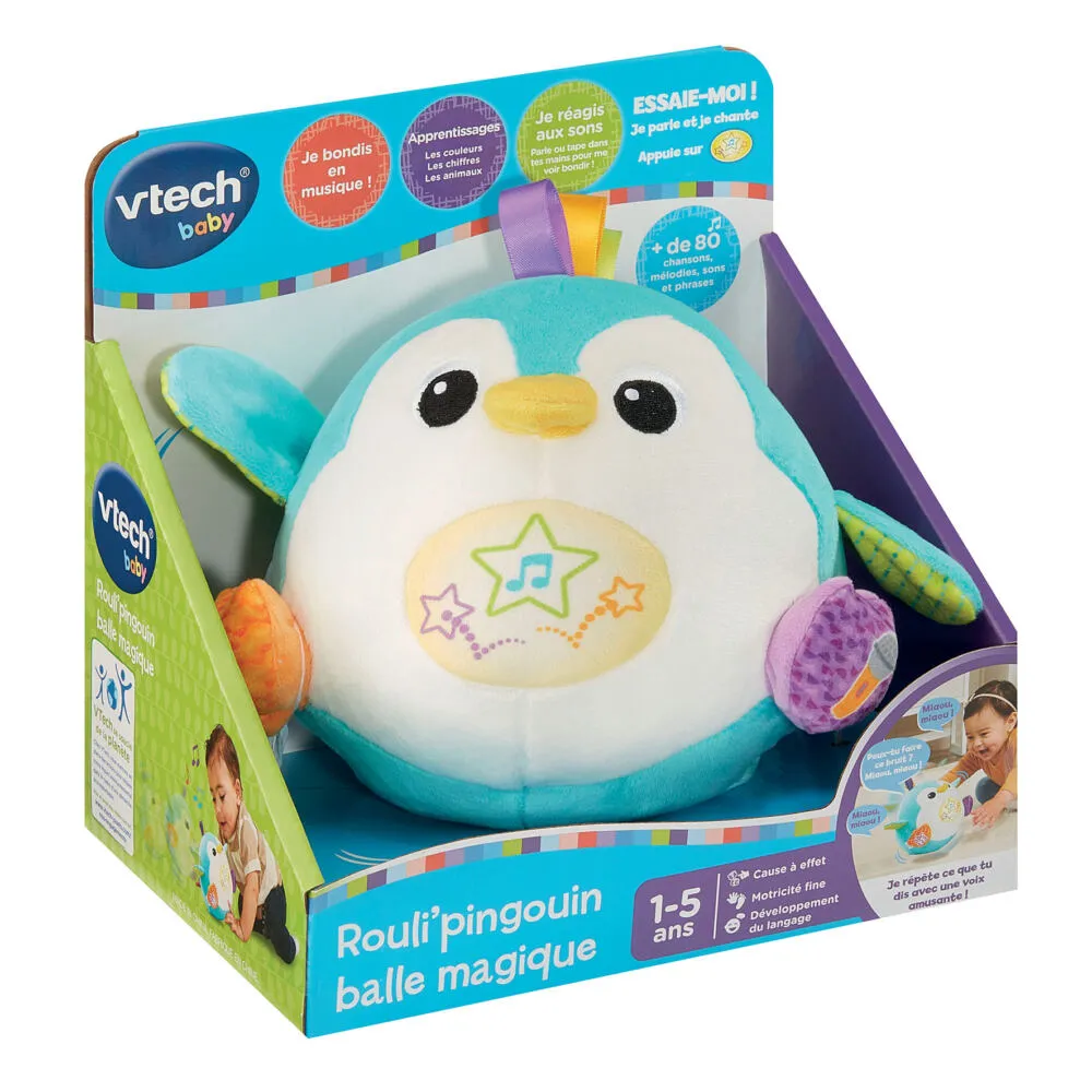 VTech Baby Rouli'Pingouin Balle Magique 80-623105 Thumbnail 5