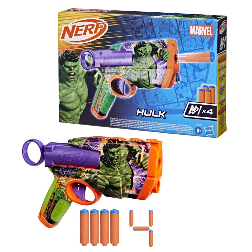 Nerf Marvel Hulk Dart Tabancası Thumbnail 1