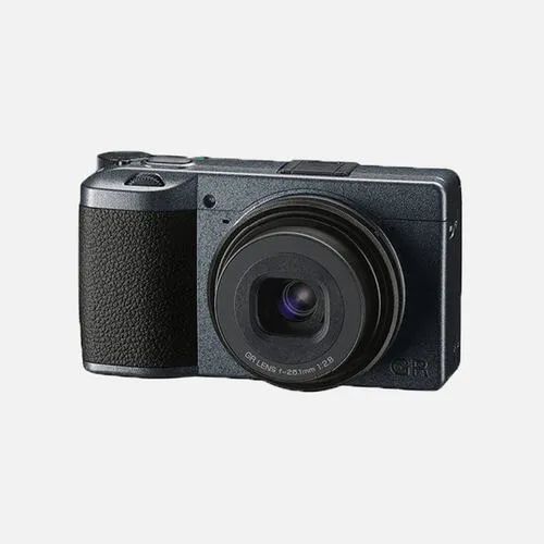 Ricoh GR IIIx Urban Edition Kompakt kamera 24,24 MP CMOS Siyah, Mavi, Gri Thumbnail 2