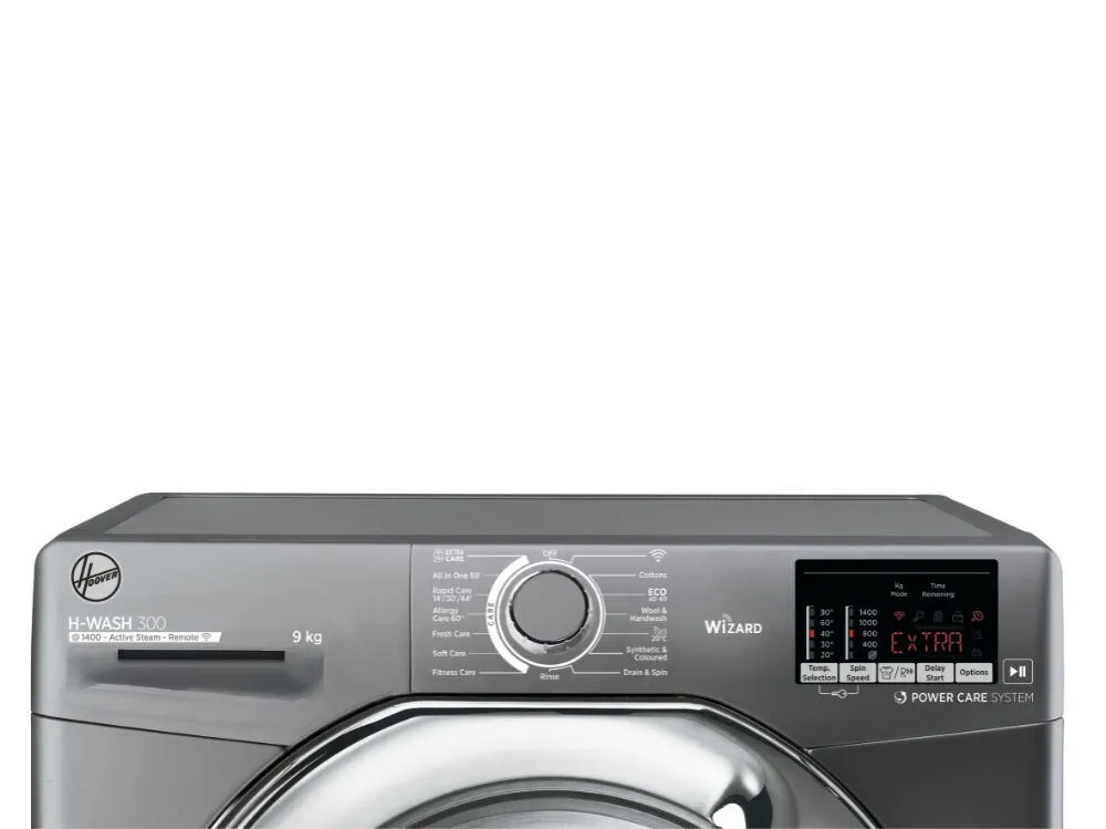 Hoover H3WS 495DACGE-80 31010787 9 kg 1400 Devir Çamaşır Makinesi Thumbnail 2