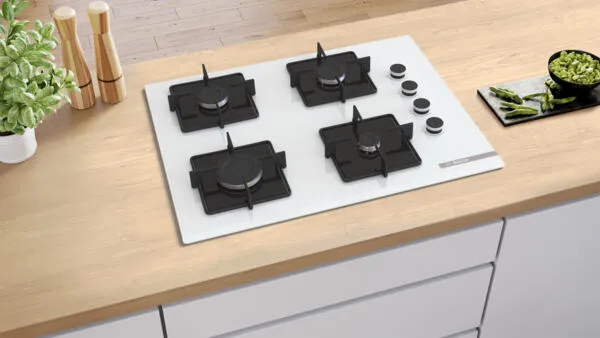 Bosch POP7C2P30O Ocaklı fırın Beyaz