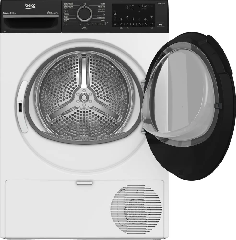 Beko BM3T3924W 7188282480 9 kg Isı Pompalı Kurutma Makinesi Thumbnail 3