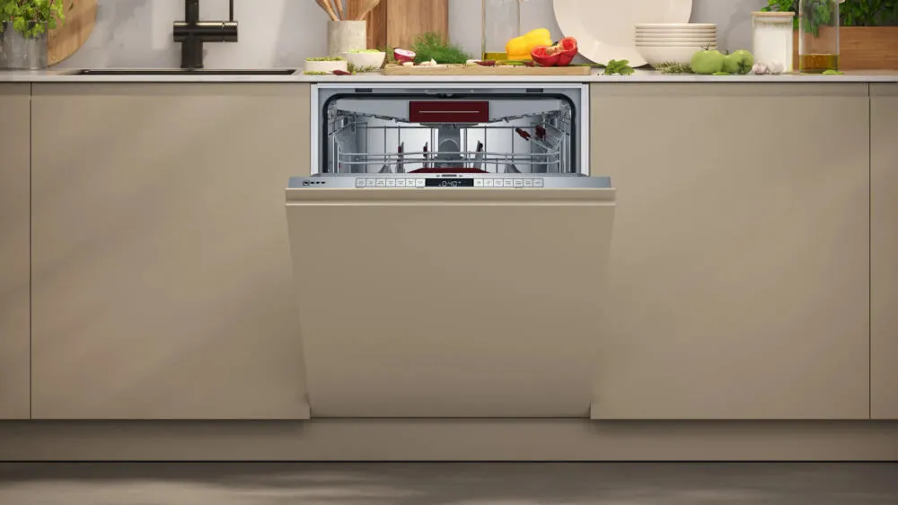 Neff S175ECX13E bulaşık makinesi Tam ankastre 14 kişilik Thumbnail 1