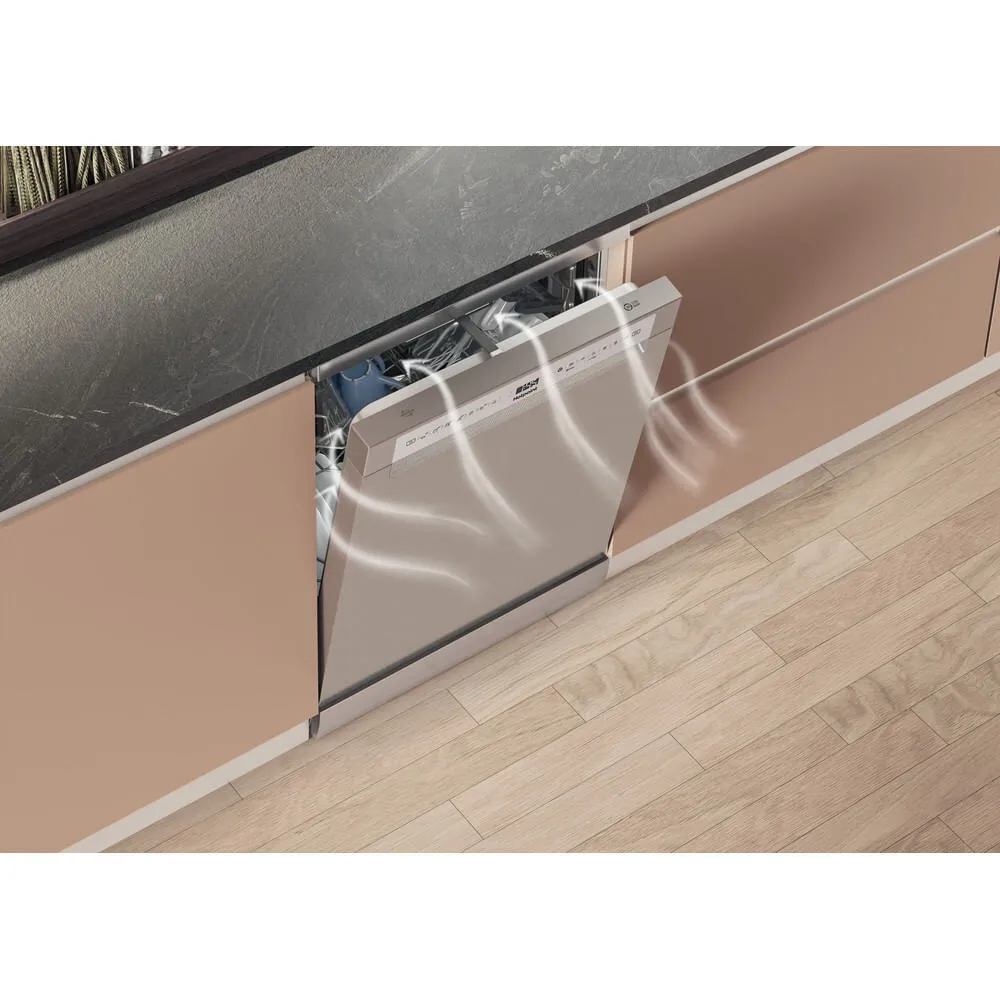 Hotpoint HydroForce H8F HS61X UK 859991731270 15 Kişilik 8 Programlı Bulaşık Makinesi Thumbnail 3