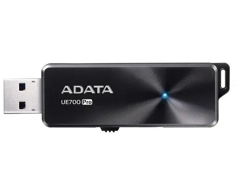 ADATA UE700PRO USB flash sürücü 512 GB A tipi USB 3.2 Gen 1 (3.1 Gen 1) Siyah USB Bellek