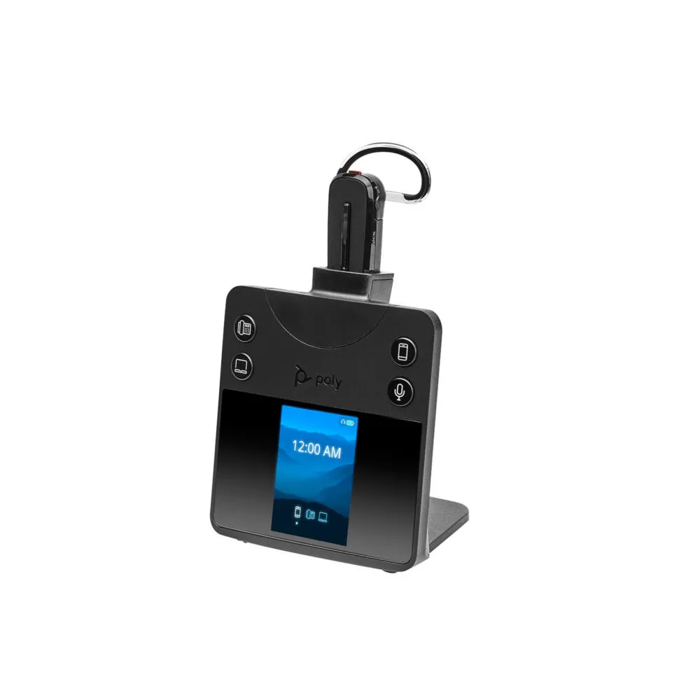 HP Poly Savi 8445 Office DECT 1880-1900 MHz Dönüştürülebilir Mikrofonlu Kulaklık