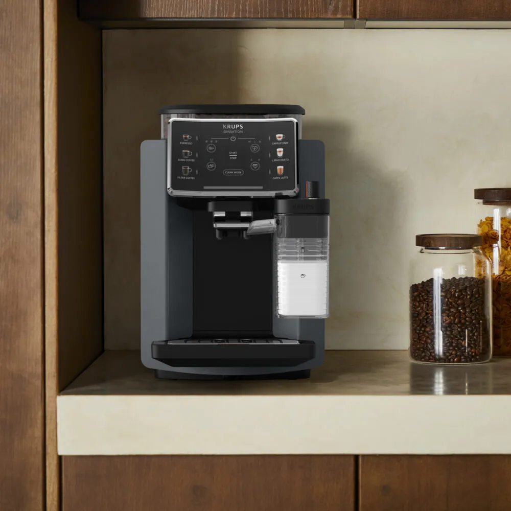 Krups Sensation Milk M90 EA912B10 Tam Otomatik 1.7 L Espresso Makinesi Thumbnail 7