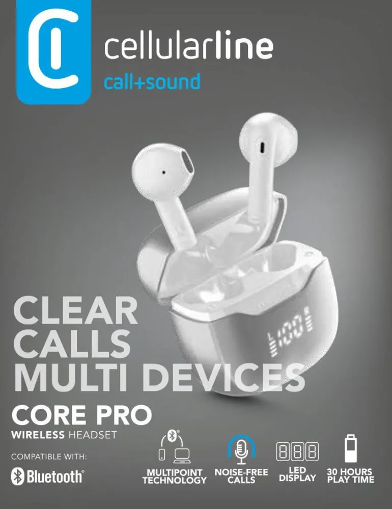 Cellularline 8018080491856 BTCOREPROTWSW Bluetooth Kulaklık Thumbnail 2