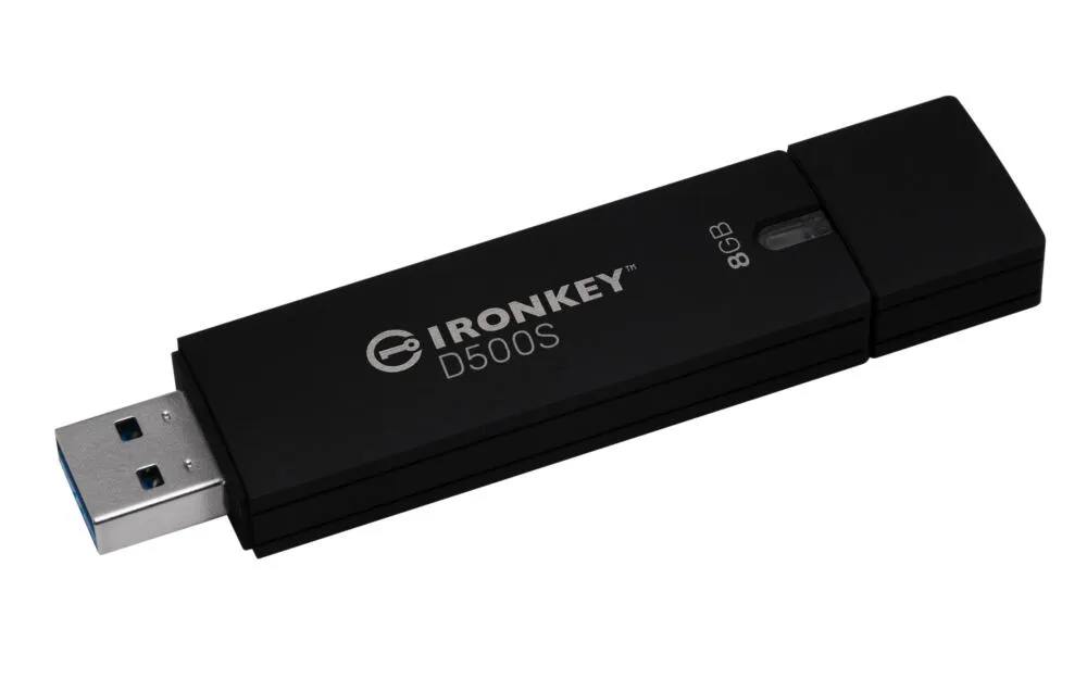 Kingston Technology IronKey D500S IKD500S/8GB 8 GB USB 3.2 260 MB/s Flash Bellek Thumbnail 7