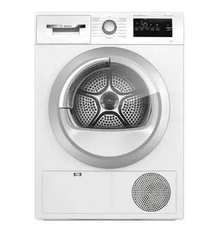 Bosch Serie 4 WTH85VH3 kurutucu Solo Önden yüklemeli 8 kg Beyaz Kurutma Makinesi
