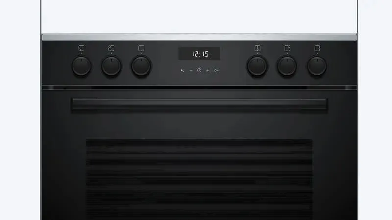 Bosch Serie 6 HEG237BB5 fırın 71 l Siyah Thumbnail 1