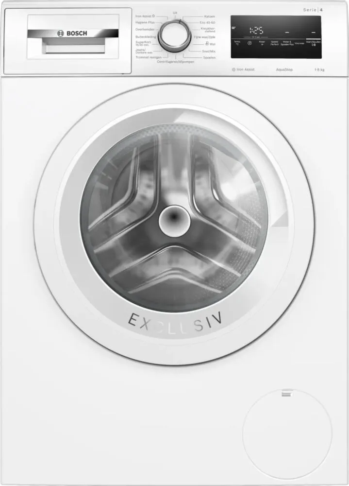 Bosch Serie 4 WAN28297NL çamaşır makinesi Önden yüklemeli 8 kg 1400 RPM Beyaz Çamaşır Makineleri