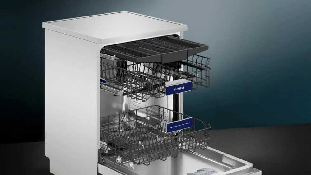 Siemens iQ300 SN23EW03MF bulaşık makinesi Solo 14 kişilik Thumbnail 3