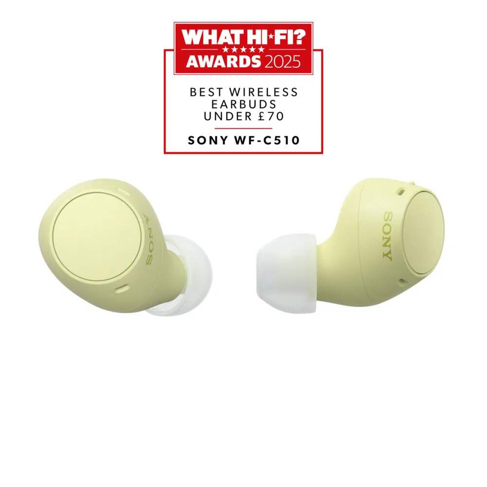 Sony WF-C510 Kulaklık True Wireless Stereo (TWS) Kulak içi Telefon/Müzik/Spor/Günlük Yaşam Bluetooth Sarı